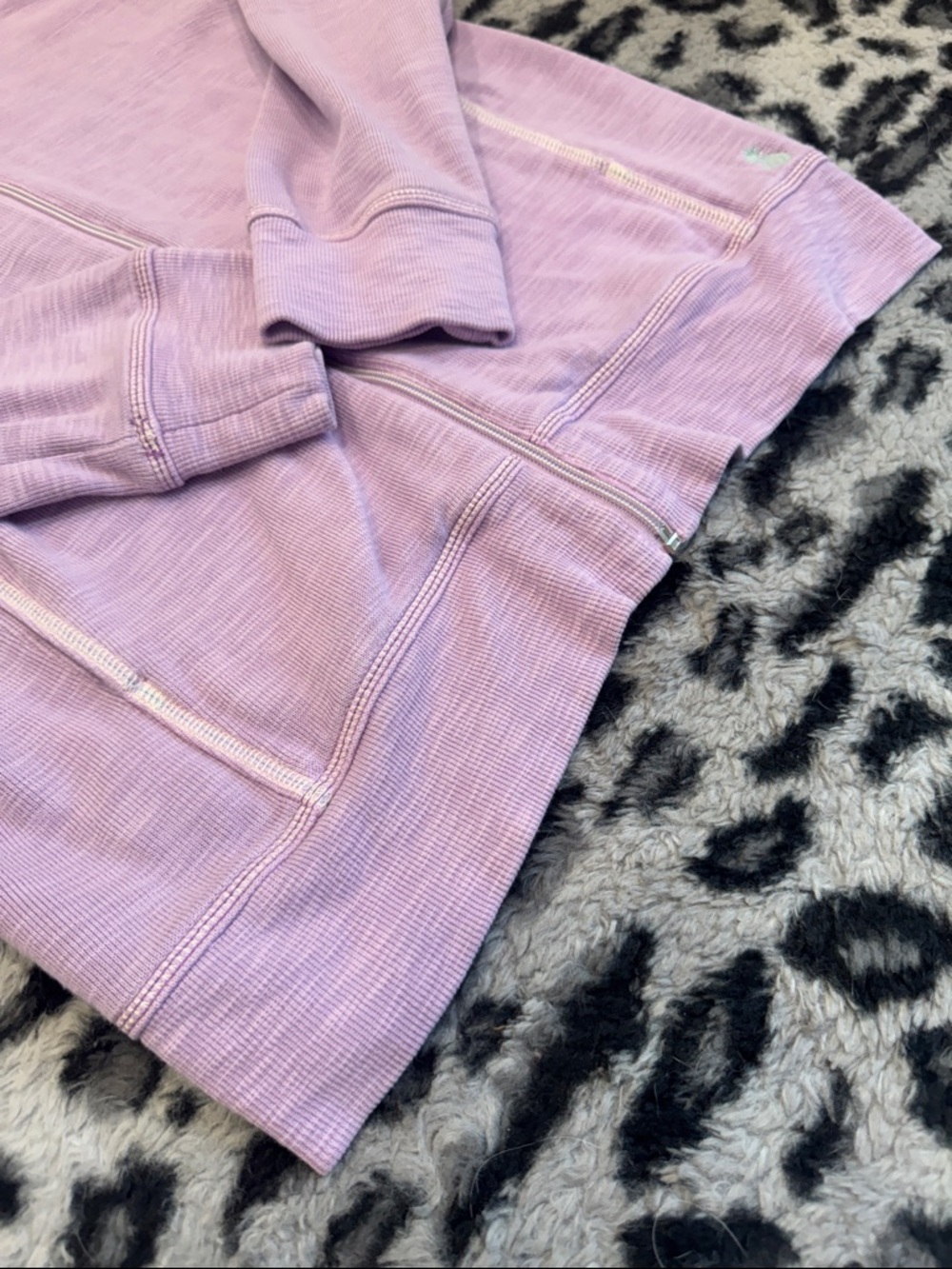 Tommy Bahama Lavender Zip Hoodie - Picture 4 of 6